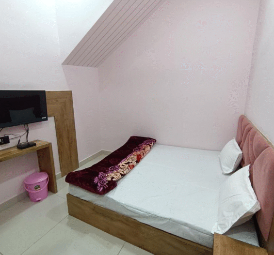 double bed ground floor